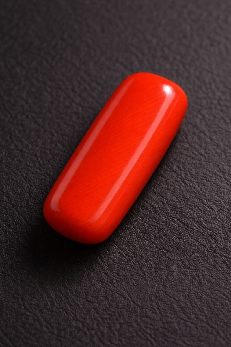 Natural Moonga Stone (Red Coral) – Energized for Astrology Use