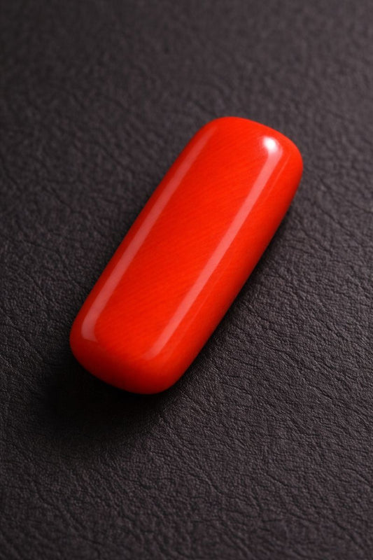 Natural Moonga Stone (Red Coral) – Energized for Astrology Use