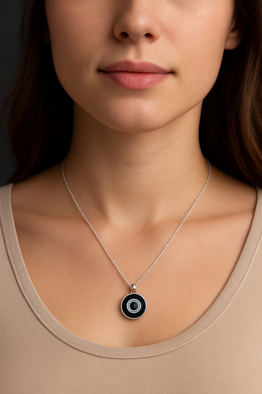 Najar Raksha Pendant – Traditional Protective Evil Eye Charm