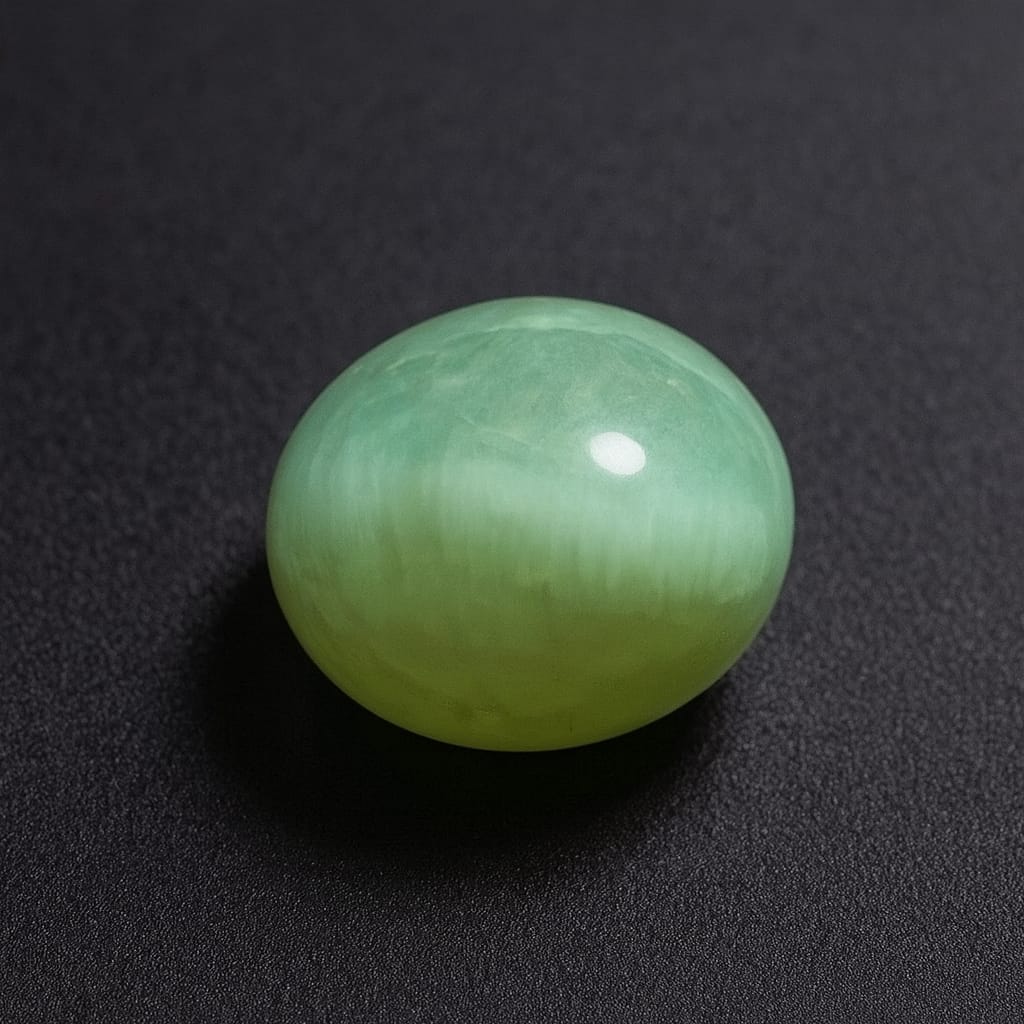 Natural Lehsunia Stone (Cat’s Eye) – Energized for Rahu–Ketu Astrology