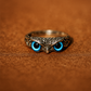 Owl eye ring