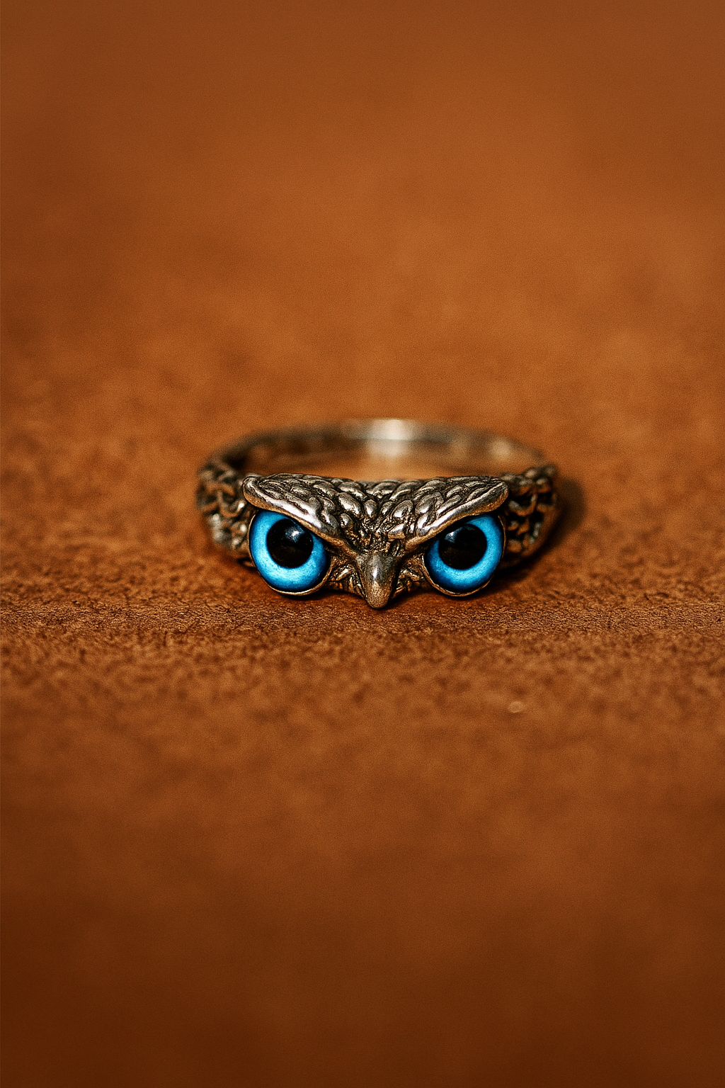 Owl eye ring