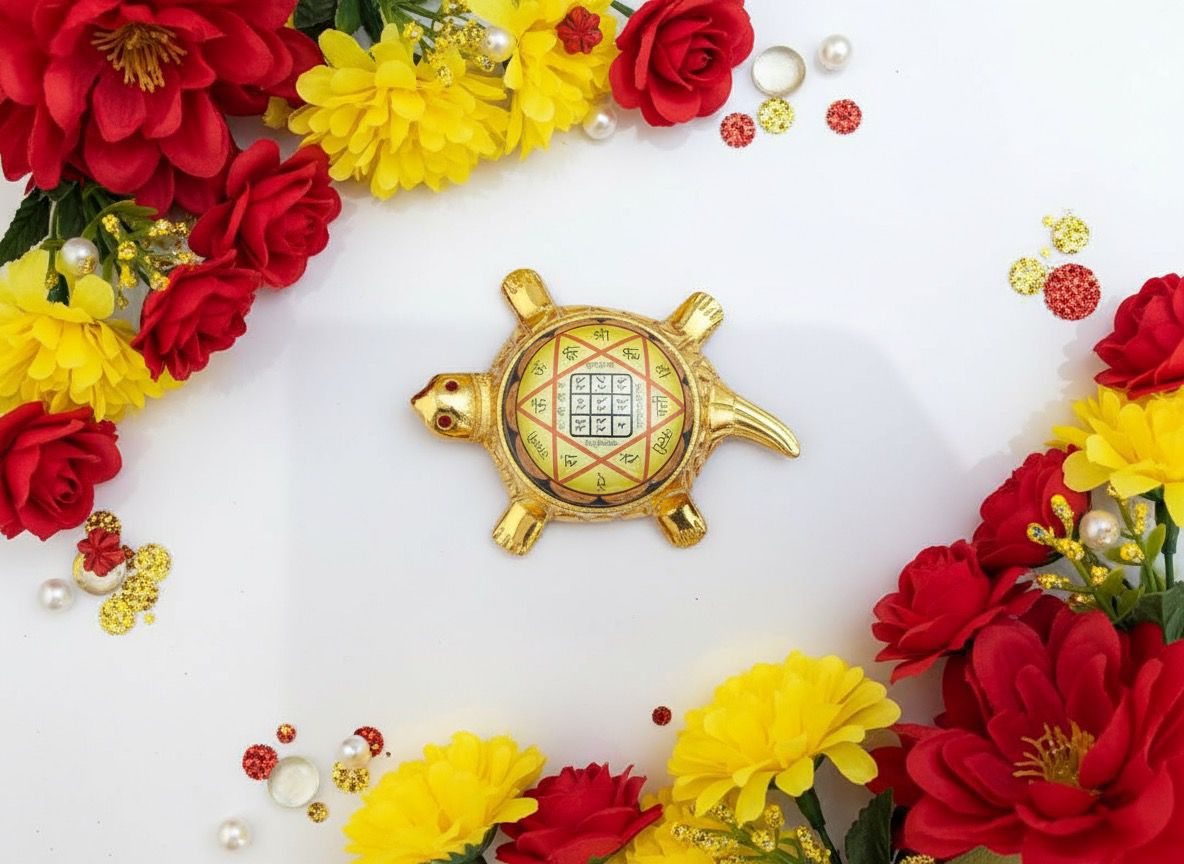 Lakshmi Turtle Yantra – Sacred Vastu Symbol for Home & Workplace