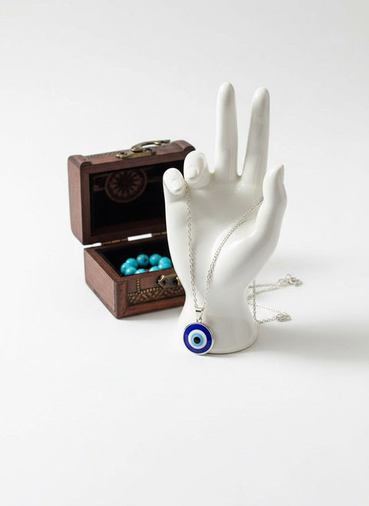 Najar Raksha Pendant – Traditional Protective Evil Eye Charm