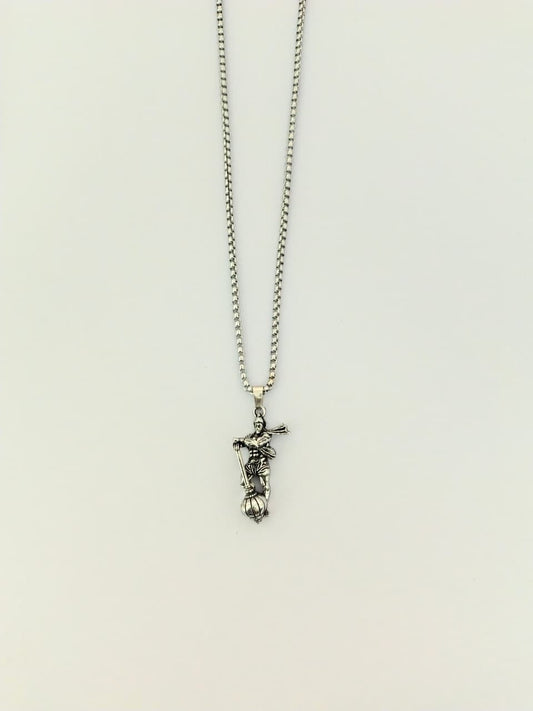 3D Bajrangbali Hanuman Ji Necklace – Sacred Devotional Pendant