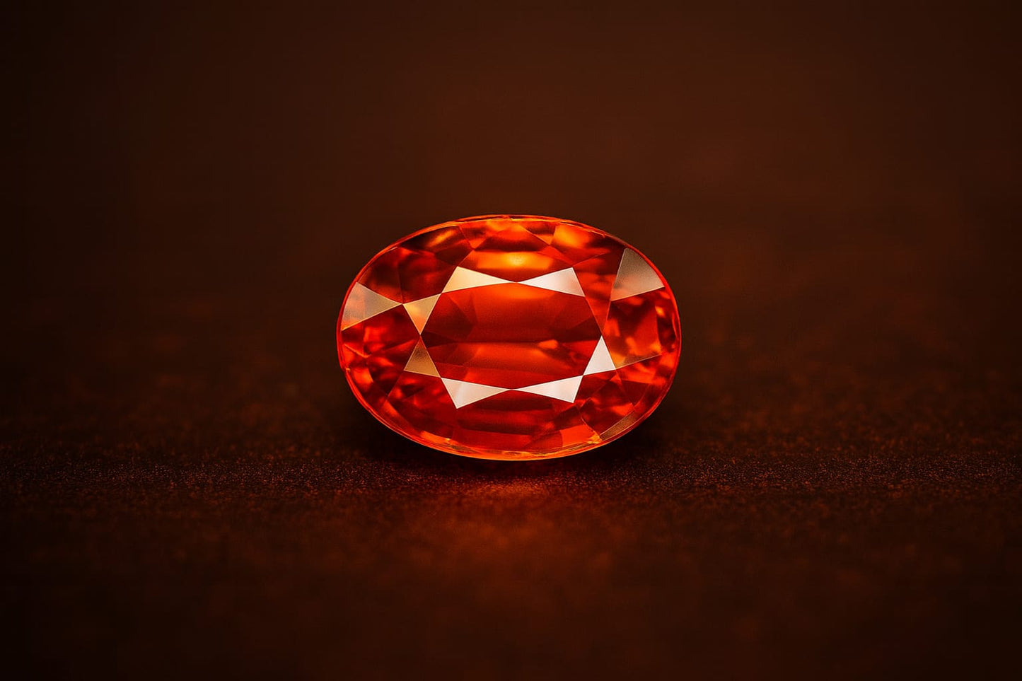 Natural Gomed Stone (Hessonite) – Energized for Astrology Use